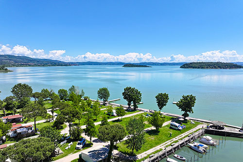 Momento di divertimento per gli ospiti del camping village