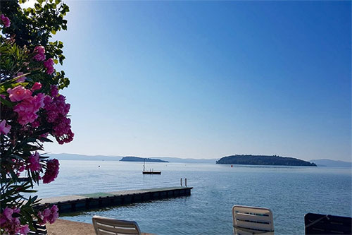 Momento di divertimento per gli ospiti del camping village