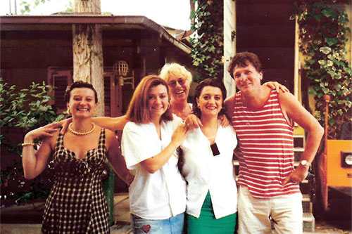 Moment de détente pour les invités du camping village